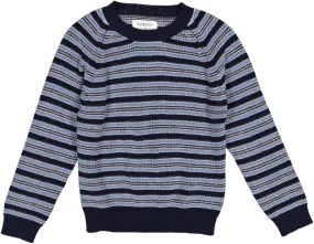 241 JUMPER BLAS-Navy/Grey/Riviera