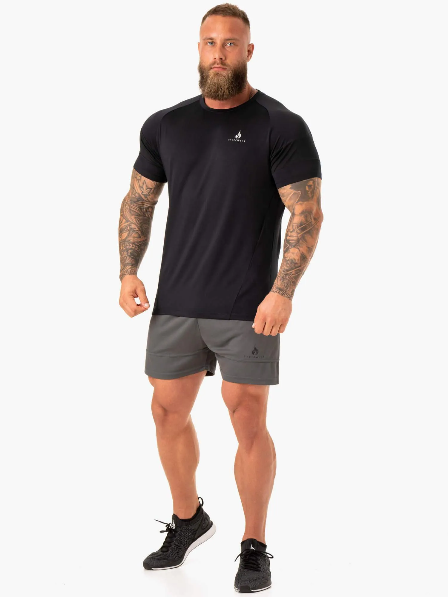 Action Mesh Short - Charcoal