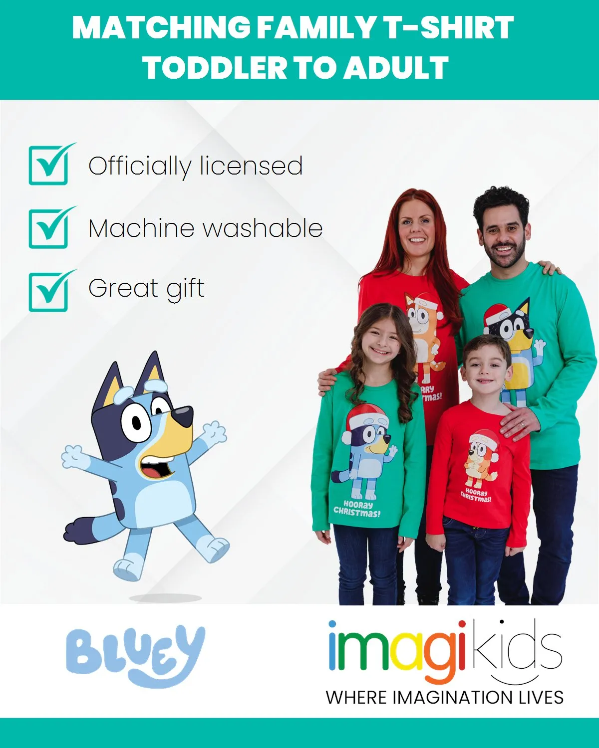 Bluey Matching Family Long Sleeve T-Shirt