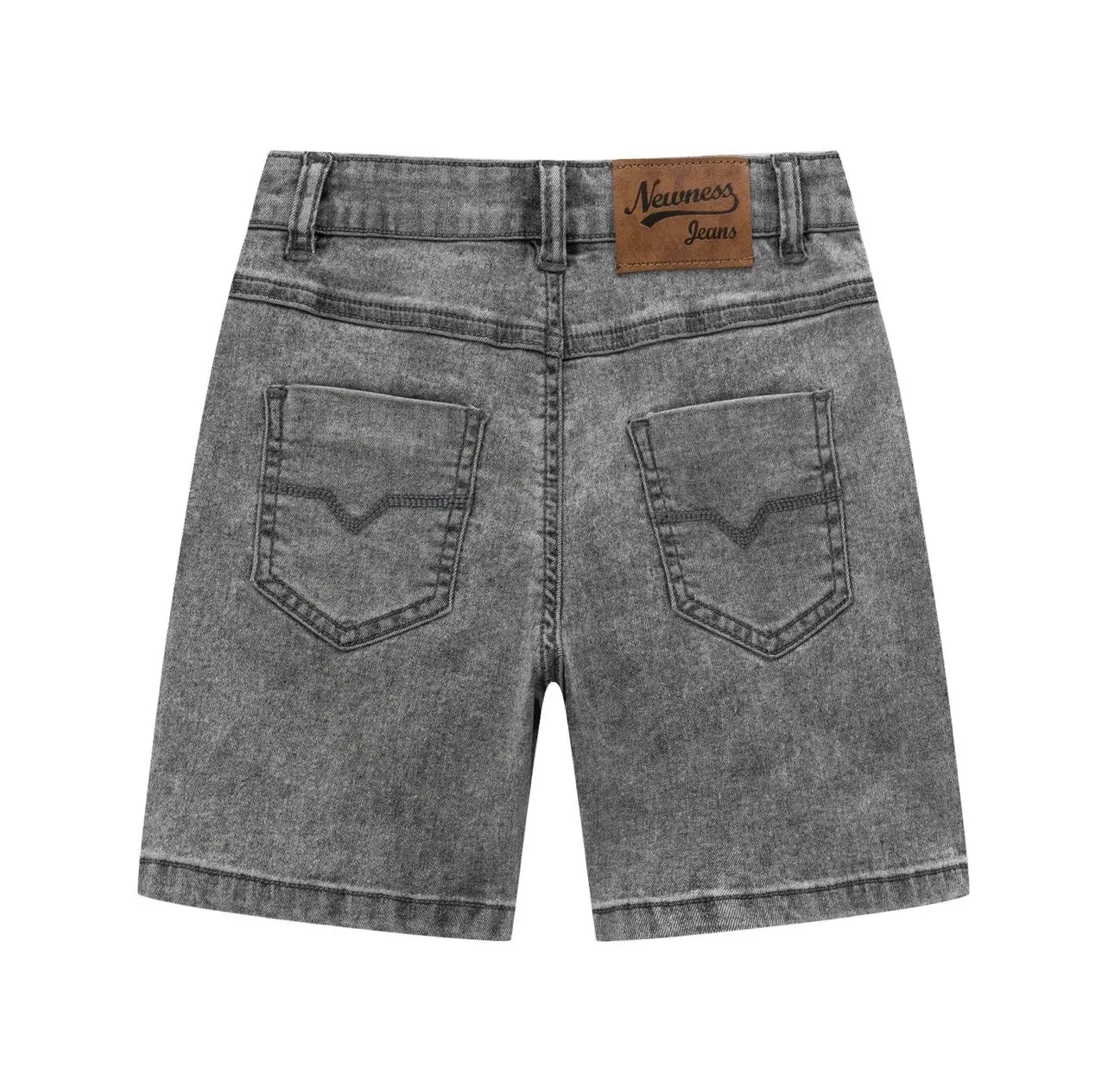 Boys Acid Wash Denim Shorts