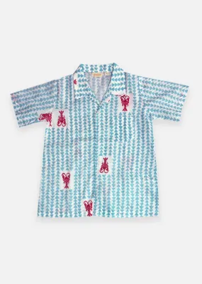 Boys Beachwear Shirt Lobster