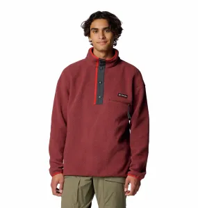 Columbia Mens Helvetia II Regular Fit Half Snap Fleece-SPICE