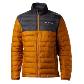 Columbia Men's Powder Lite Insulated Down Alternative Jacket, Amber, XL