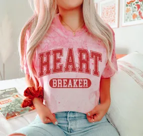 Comfort Colors Color Blast Heart Breaker Valentines Tee/ Super Cute Valentine's Tee