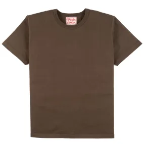 Crewneck T-shirt - Double Heavyweight - Khaki Green