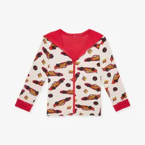 Disney Lightning McQueen & Lightning Red Reversible Long Sleeve Jacket