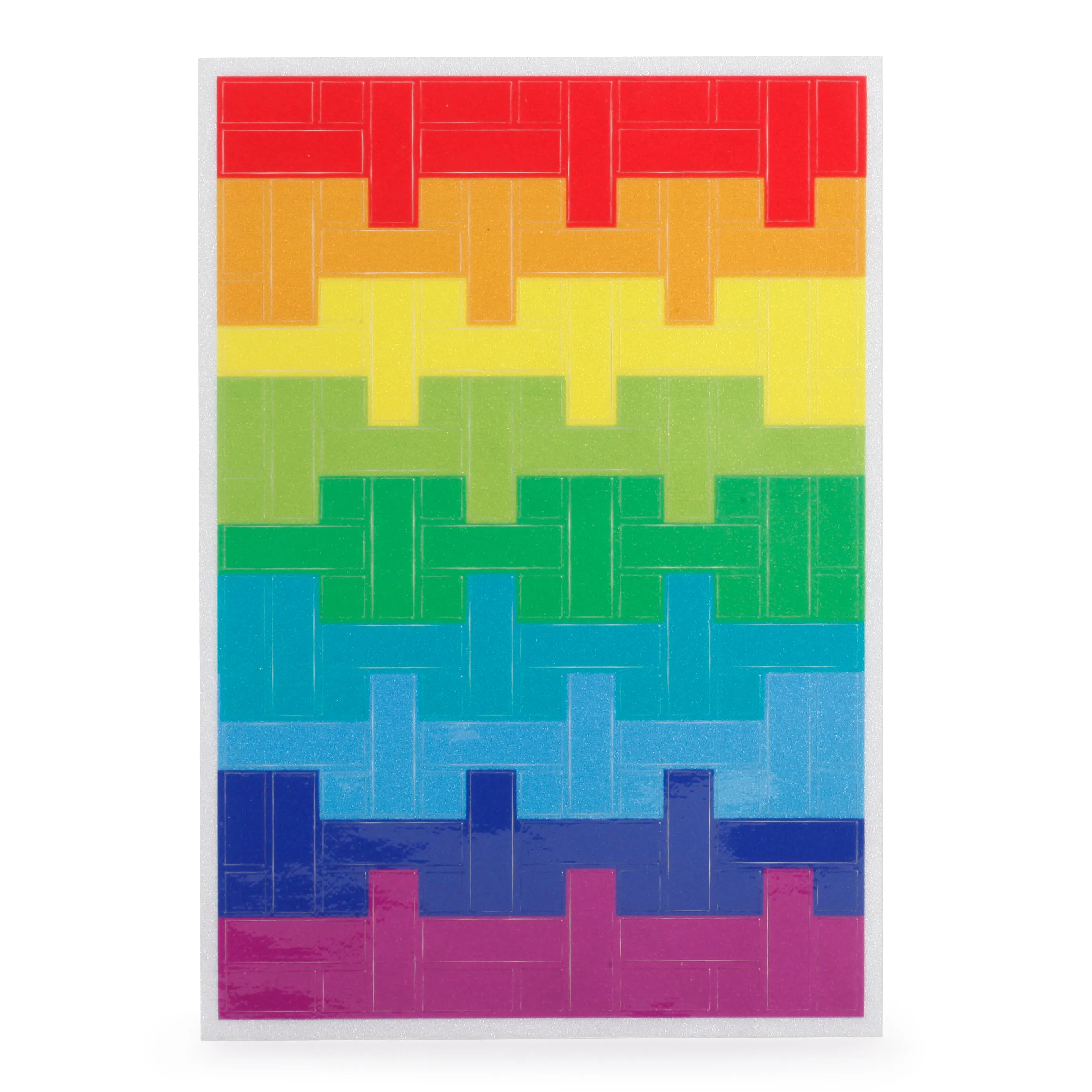 Fiets Rainbow Blocks Reflective Bike Stickers