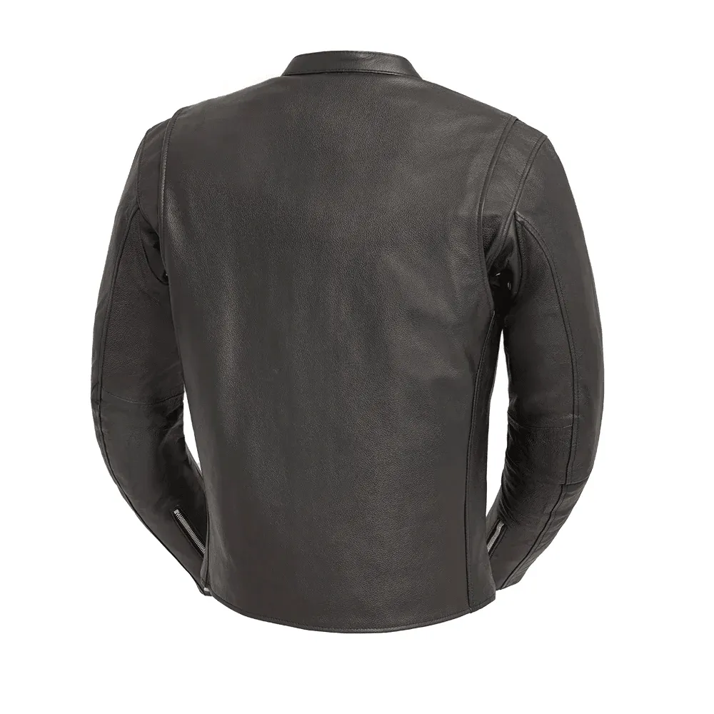 First Mfg Titan Men's Motorcycle Leather Jacket