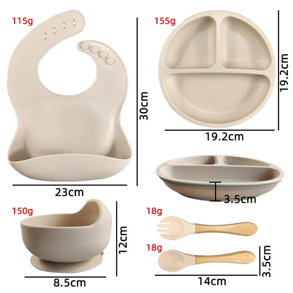 'Food catcher' Bib and plate Set