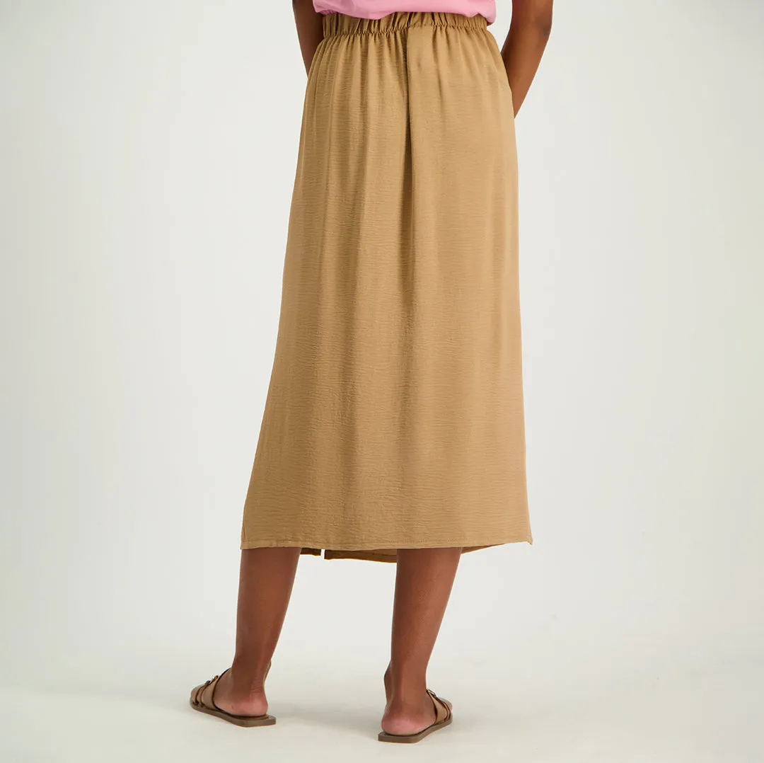 Honey Ruched Skirt