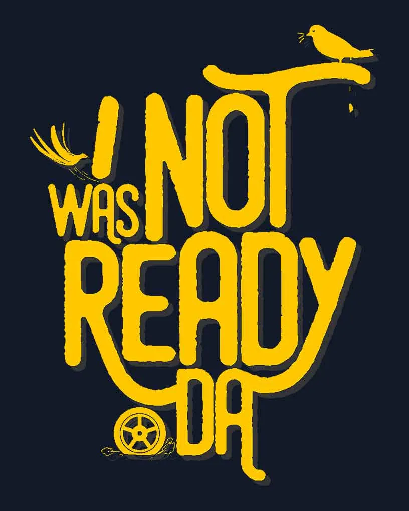 I Was Not Ready Da - Aravind SA Official T-Shirt - Navy