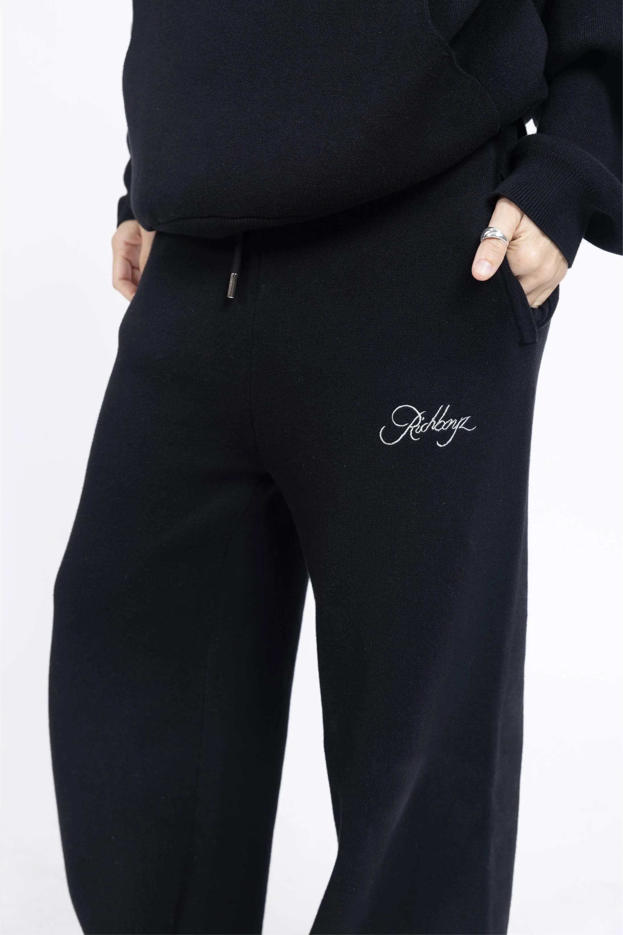 Knitted Pants - Obsidian