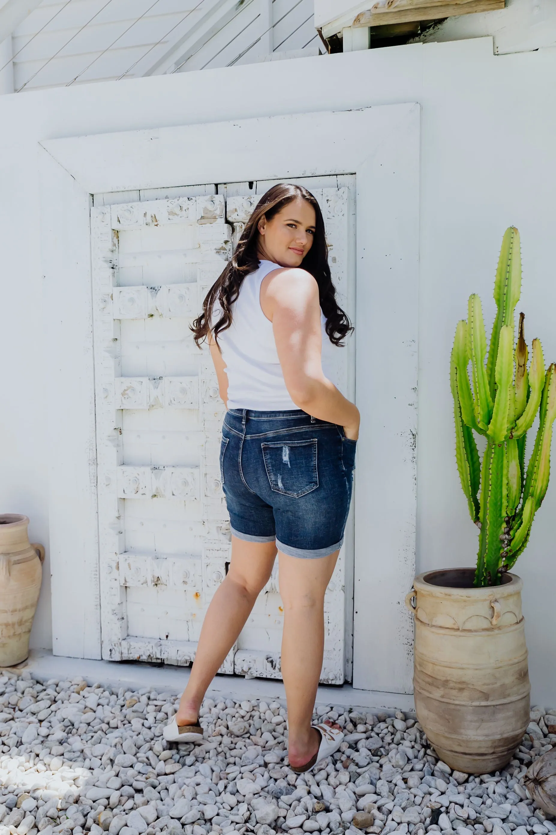 Layni Denim Shorts