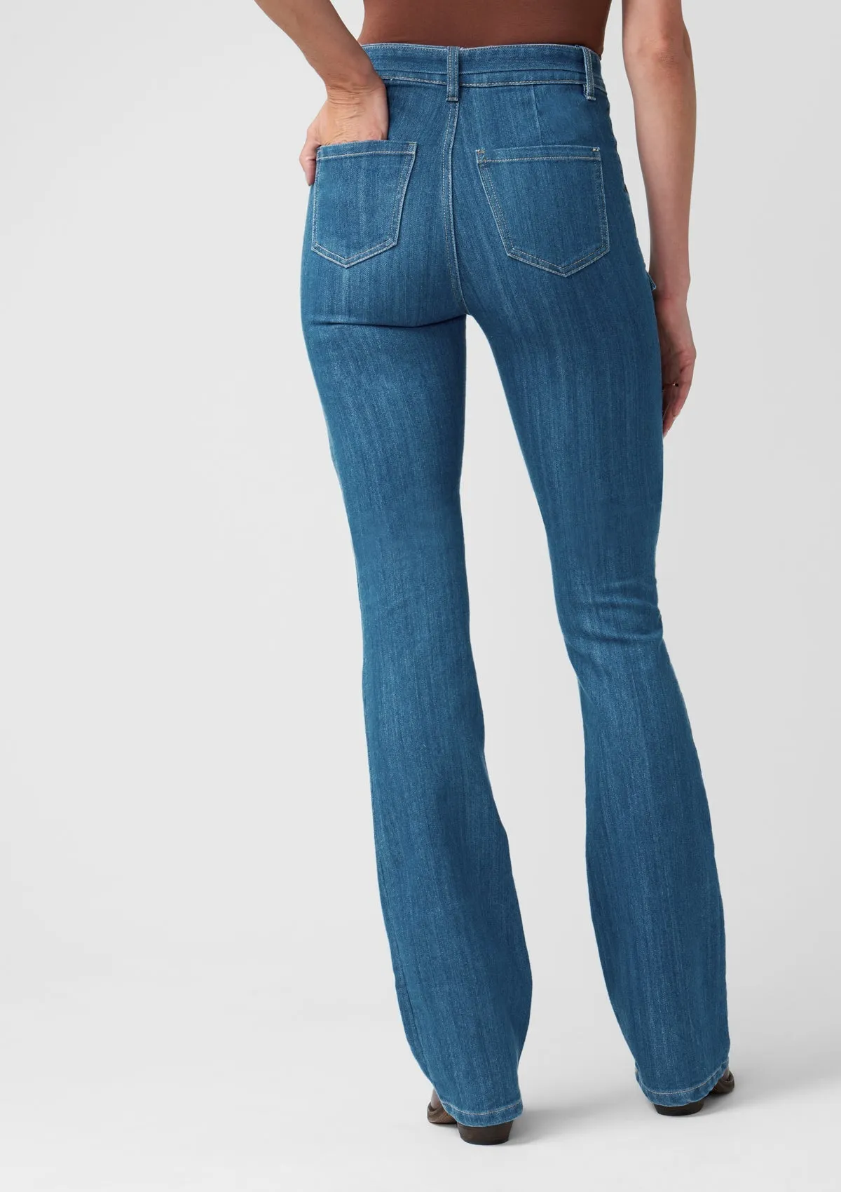 Tall Cassie Cargo Bootcut Jeans